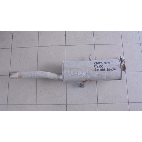 Citroen Xsara Combi 2.0HDI 66KW R.V 00-05 Tlumič výfuku zadní díl