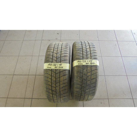Pneu Zimní 195x55x15,Barum,Vzorek 6mm,Cena za kus