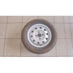 Dojezdové kolo 4,5x13 ET38,4x100,Pneu 165x70x13,Škoda Felicia