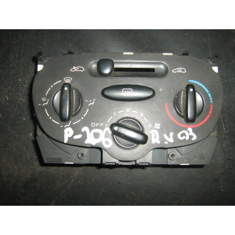 Peugeot 206 R.V 02-10 Panel ovládání topení