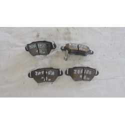 Opel Zafira A 1.8 16V 85KW R.V 99-03 Brzdové destičky zadní