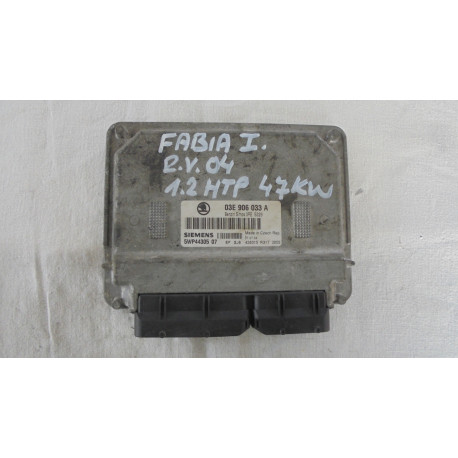 Škoda Fabia I 1.2HTP 47KW R.V 04-08 Řídící jednotka motoru