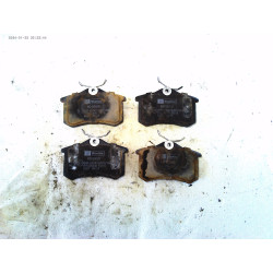 Volkswagen Golf IV 1.6 16V 77KW R.V 97-05 Brzdové destičky zadní-cena za kus