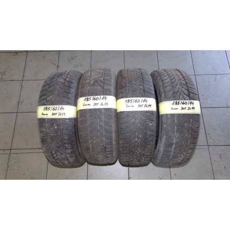 Pneu Zimní 185x60x14,Winterstar 4,Vzorek 2x7mm,2x6mm,Cena za kus