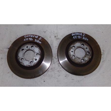 Škoda Octavia I Tour Combi 1.9TDI PD 74KW R.V 00-09 Brzdové kotouče přední-cena za kus