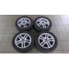 Litá Kola Ford C-Max,6.5x16 ET 52.5,Pneu Letní 205x55x16,Vzorek 4mm,Cena za sadu