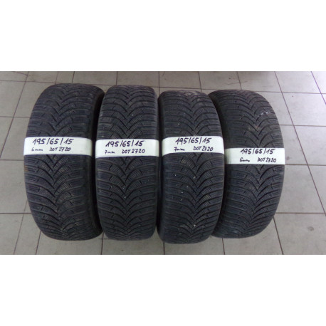 Pneu Zimní 195x65x15,Hankook,Vzorek 6mm,2ks už prodané,Cena za kus