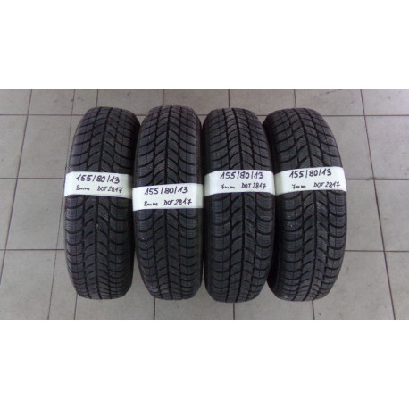 Pneu Zimní 155x80x13,Sava,Vzorek 2x8mm,2x7mm,Cena za kus