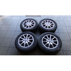 litá kola 6,5x15 et45 5x112 pneu K.O cena za sadu