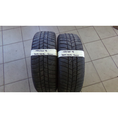 Pneu Zimní 185x60x15,Barum ,Vzorek 5mm,Cena za kus