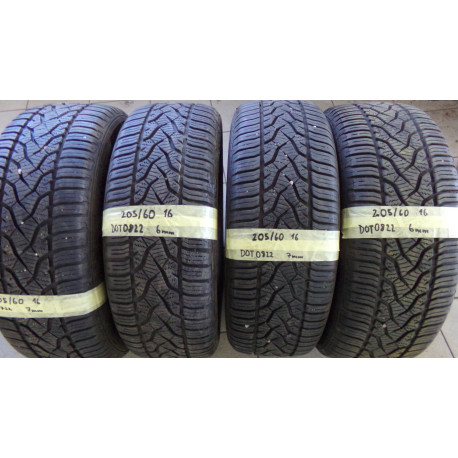 Pneu Zimní 205x60x16,Barum ,Vzorek 7mm, cena za kus
