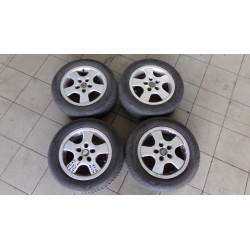 Litá kola Škoda Fabia I,6x14 ET38,5x100,Pneu letní185x60x14,Cena za sadu