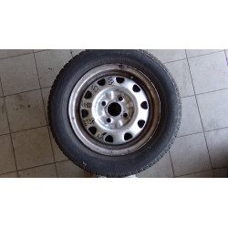 Plechové Disky Škoda Felicia 4,5x13 ET 38,4x100,Pneu Zimní 165x70x13, pneu na dojetí, Cena za sadu