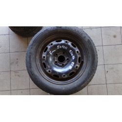Plechové Disky Škoda Fabia I,14,Pneu Zimní 165x70x14,pneu Barum na dojetí,Cena za sadu